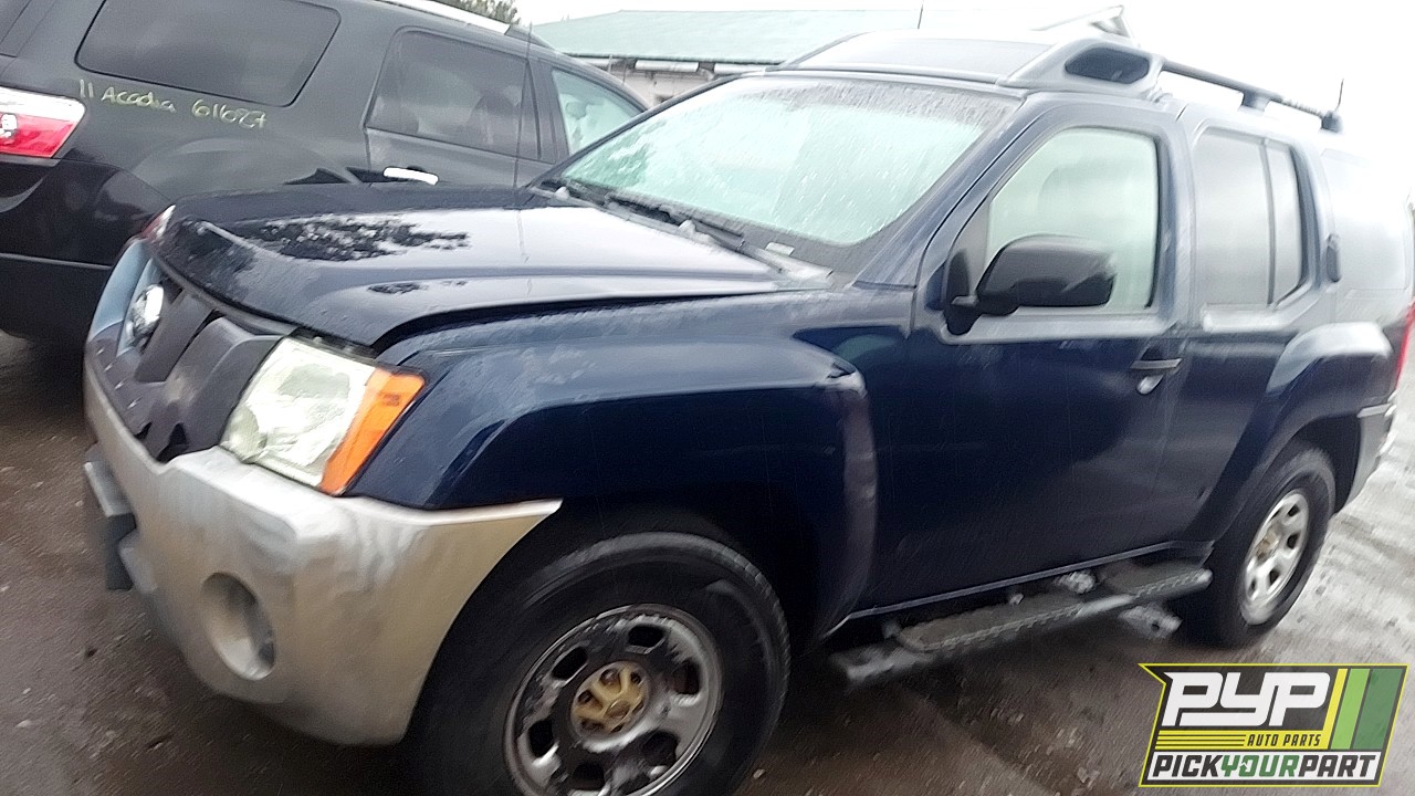 2007 NISSAN XTERRA partes disponibles