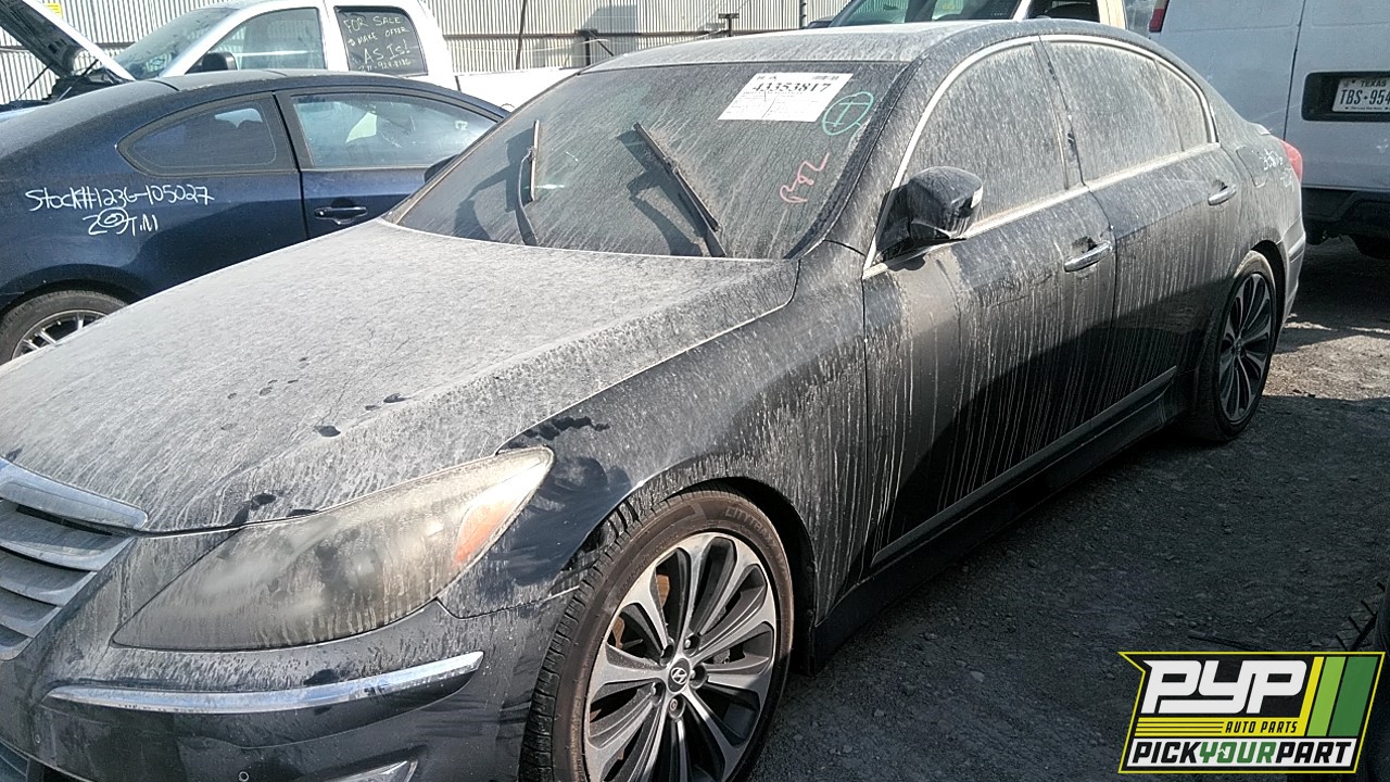 2012 HYUNDAI GENESIS partes disponibles