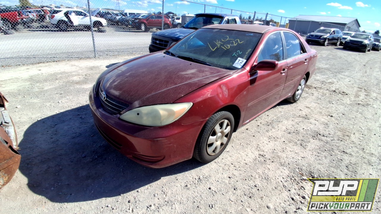 2003 TOYOTA CAMRY partes disponibles