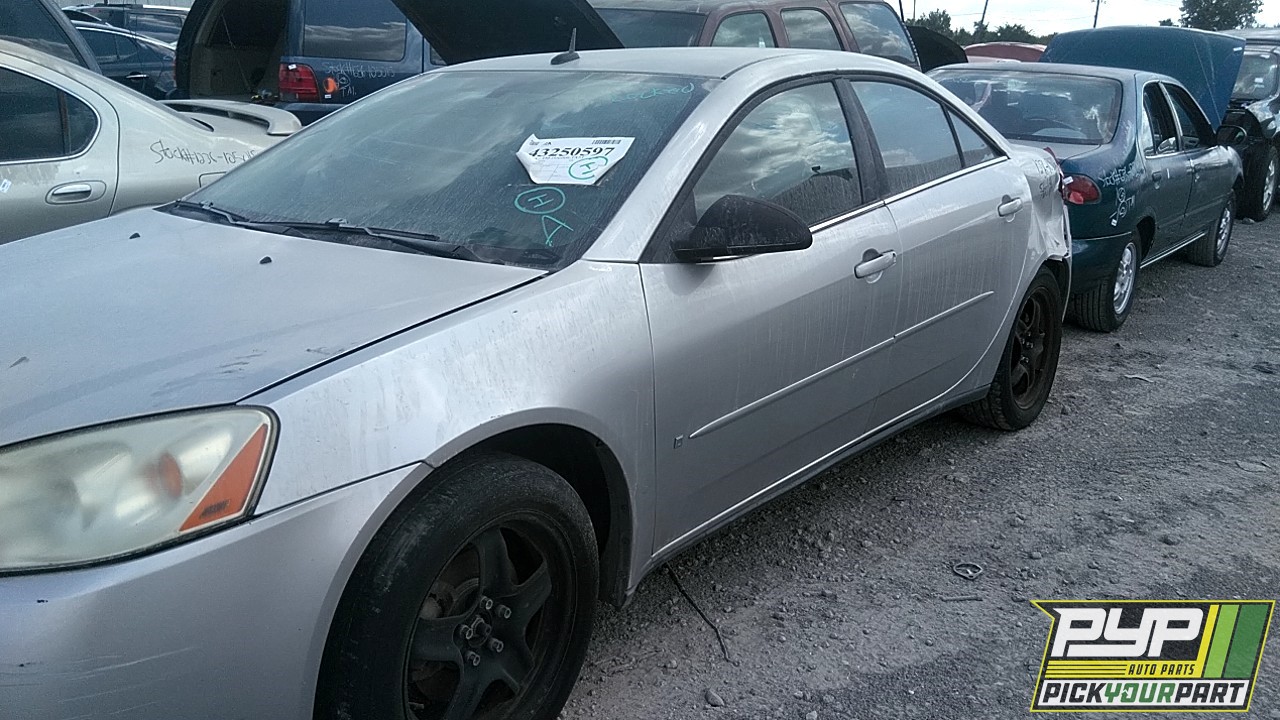 2008 PONTIAC G6 available for parts