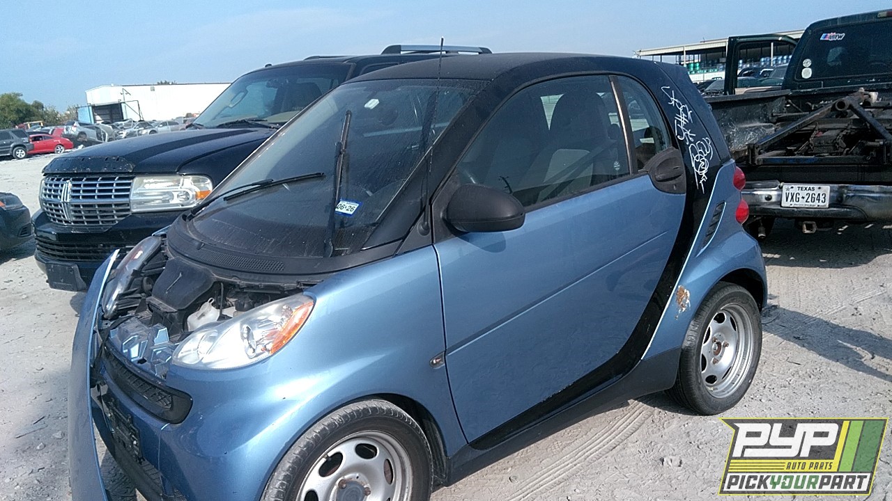 2012 SMART FORTWO partes disponibles
