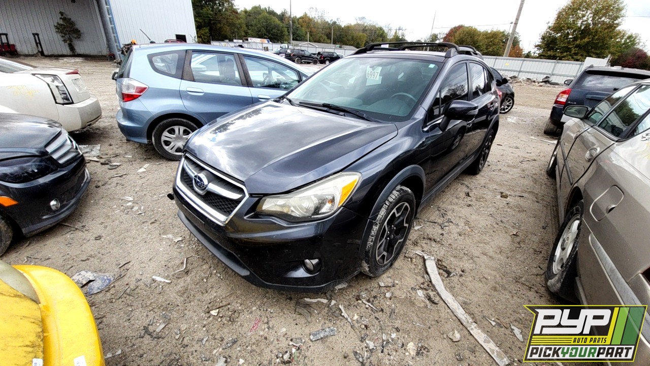 2015 SUBARU XV CROSSTREK partes disponibles