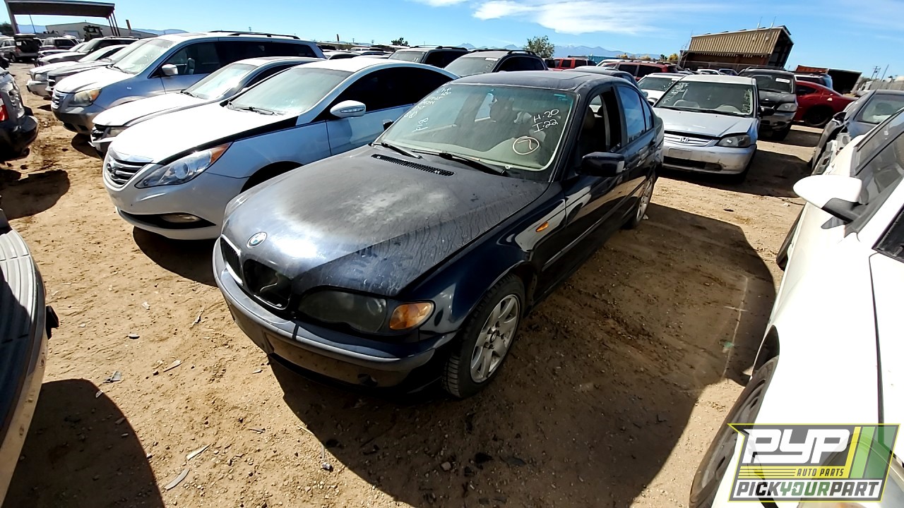 2002 BMW 325I partes disponibles