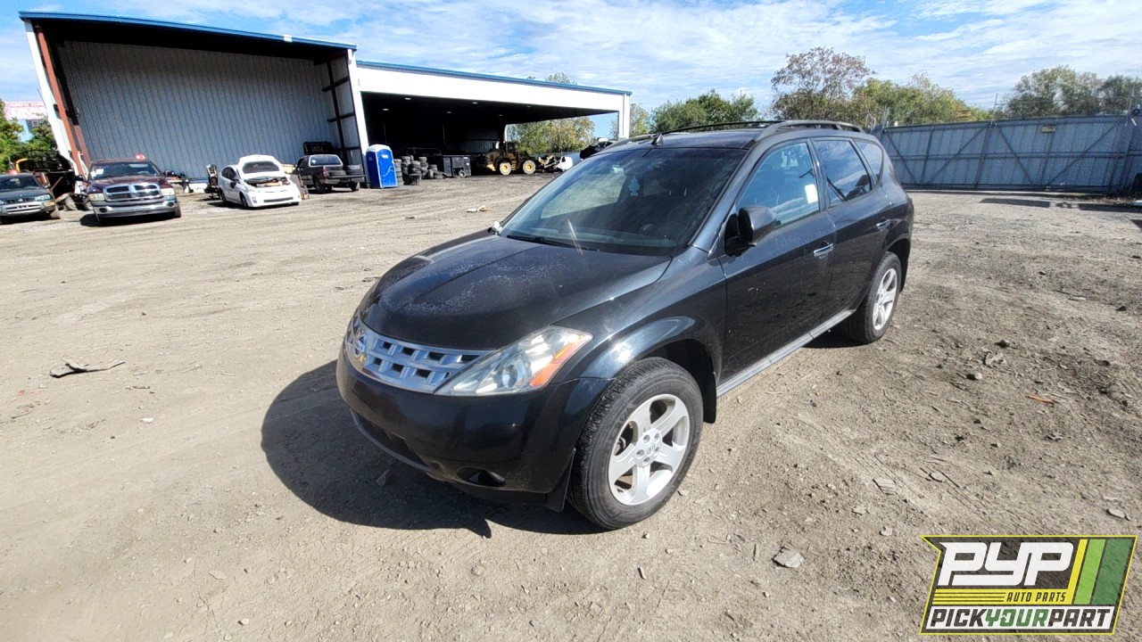 2005 NISSAN MURANO partes disponibles