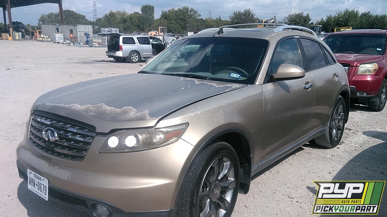 2005 INFINITI FX45 partes disponibles