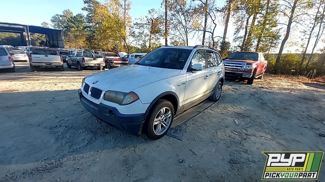 2005 BMW X3 partes disponibles