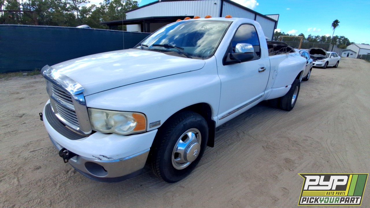 2003 DODGE RAM 3500 partes disponibles