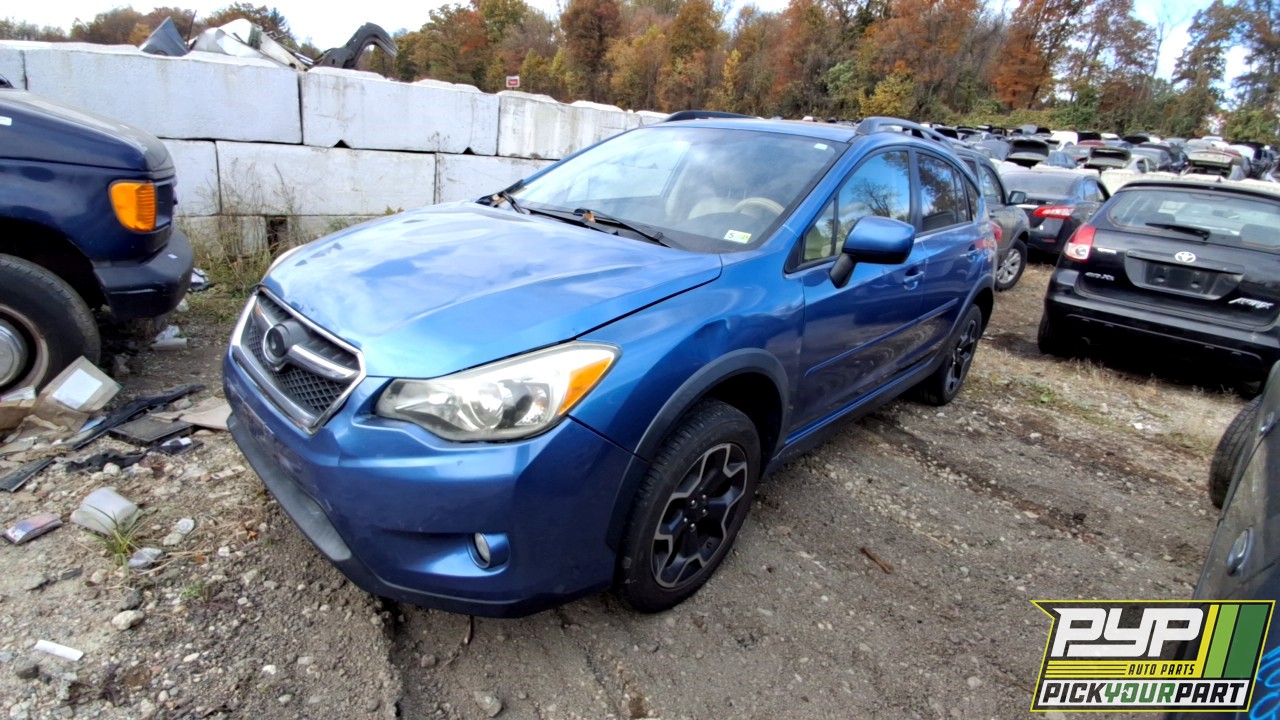 2014 SUBARU XV CROSSTREK partes disponibles