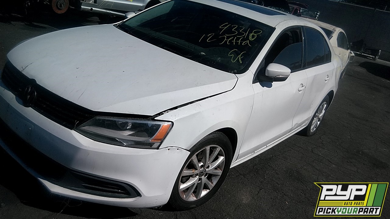 2012 VOLKSWAGEN JETTA available for parts