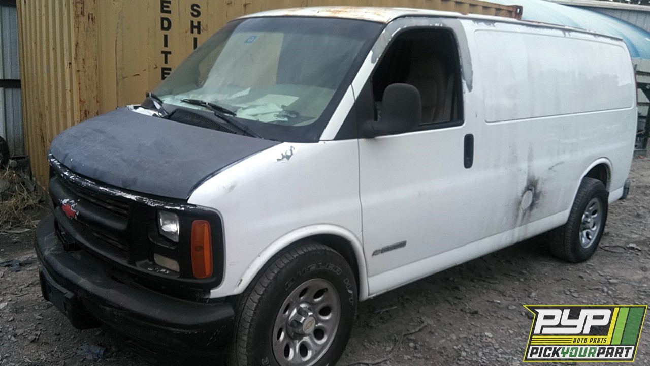 2001 CHEVROLET EXPRESS 2500 partes disponibles