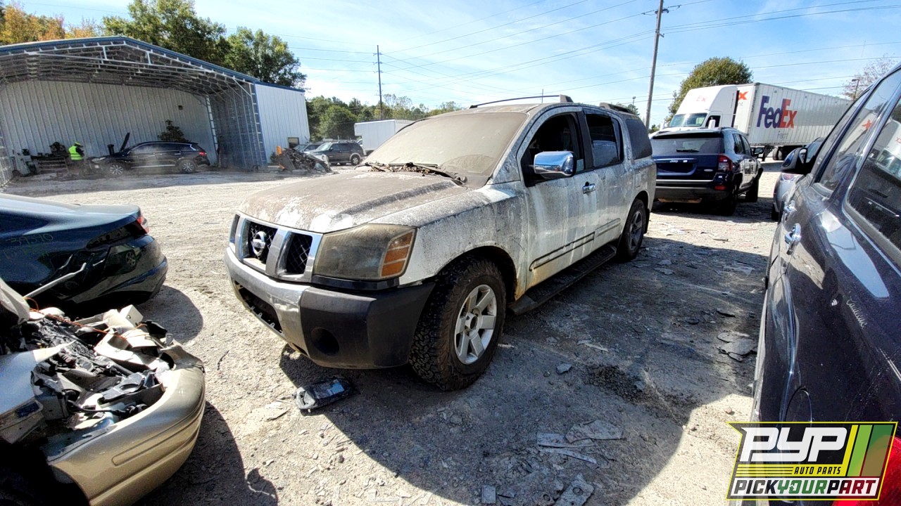 2004 NISSAN PATHFINDER ARMADA partes disponibles
