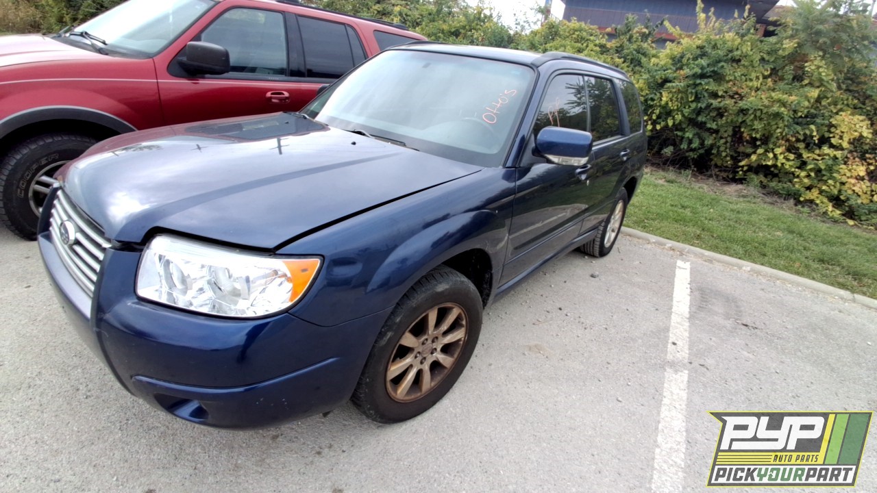 2006 SUBARU FORESTER partes disponibles