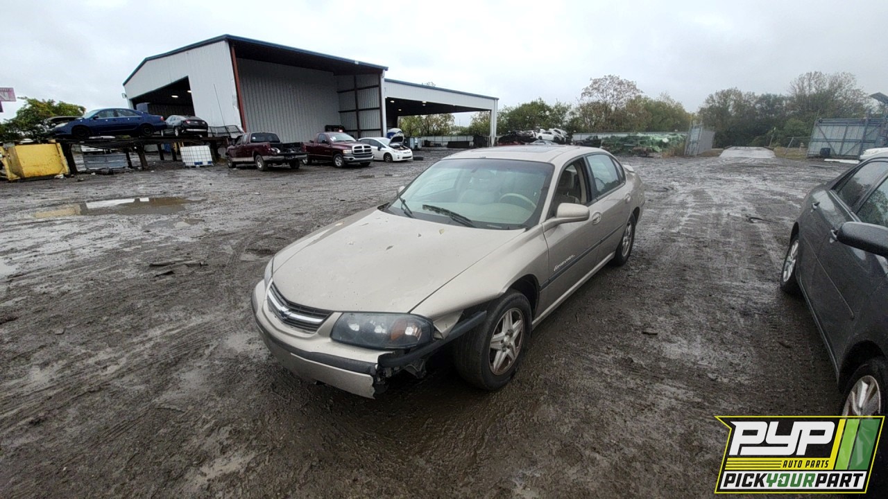 2003 CHEVROLET IMPALA partes disponibles