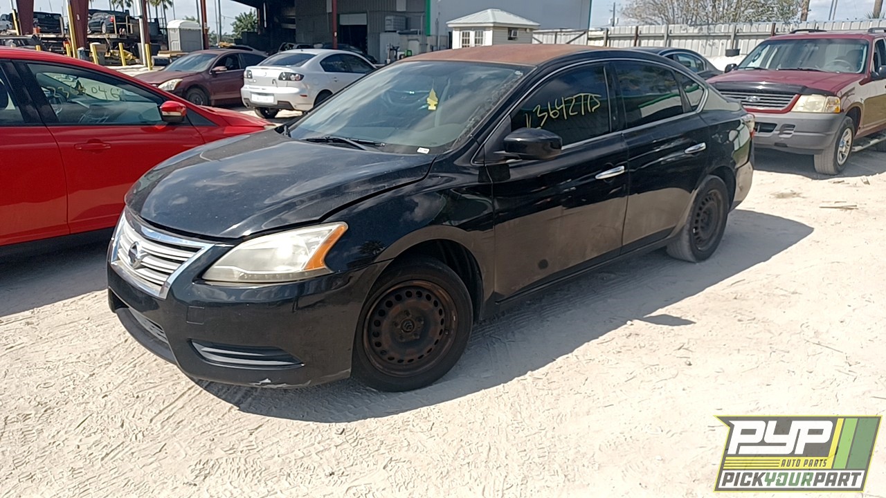 2014 NISSAN SENTRA partes disponibles
