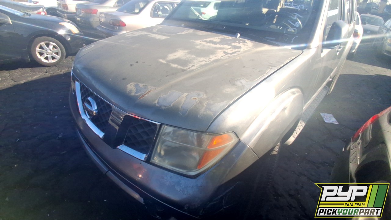 2006 NISSAN PATHFINDER partes disponibles