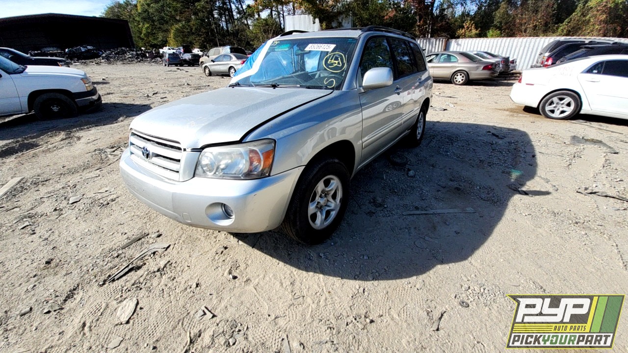 2005 TOYOTA HIGHLANDER available for parts
