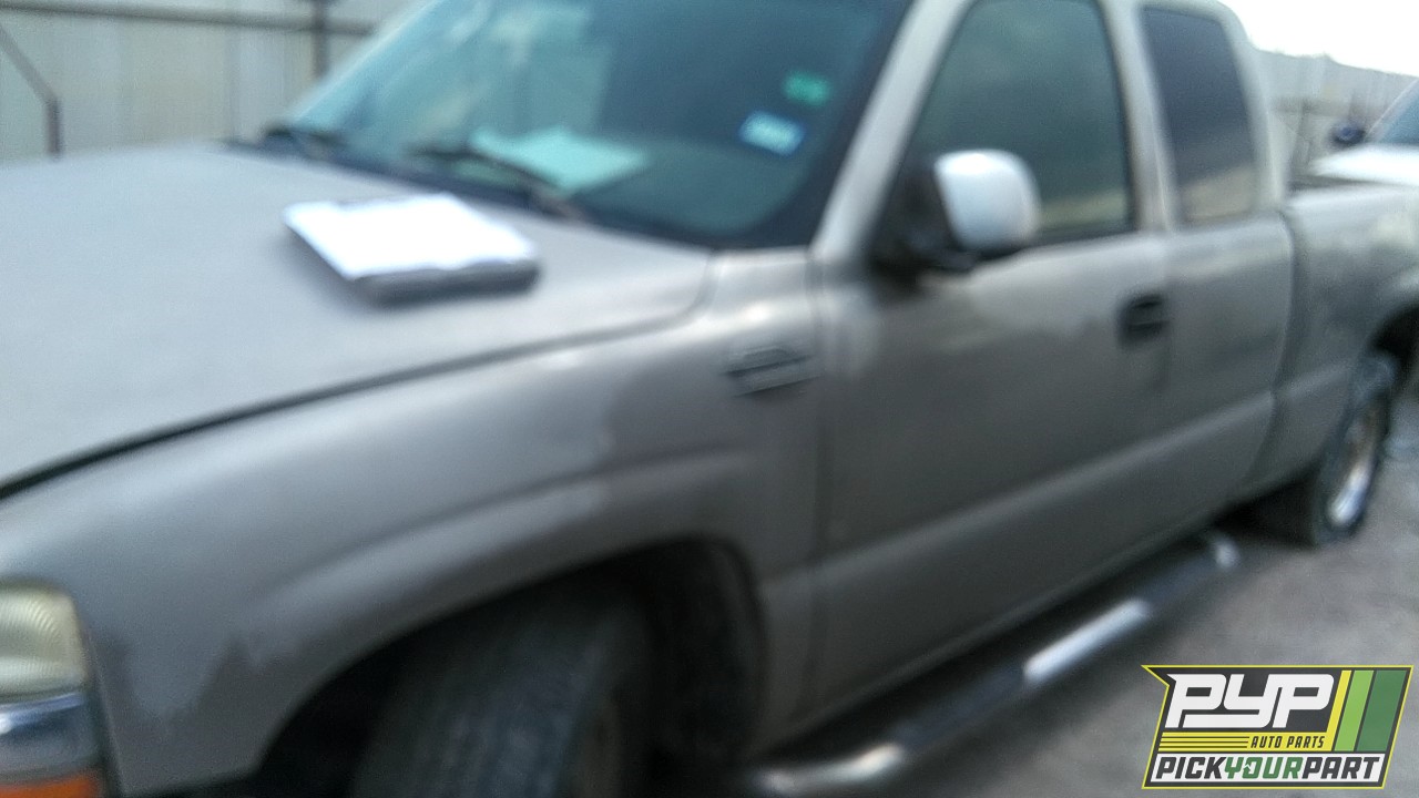 2002 CHEVROLET SILVERADO 1500 partes disponibles