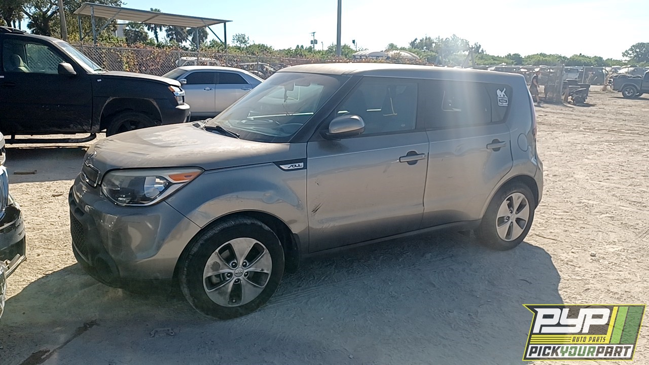 2016 KIA SOUL partes disponibles
