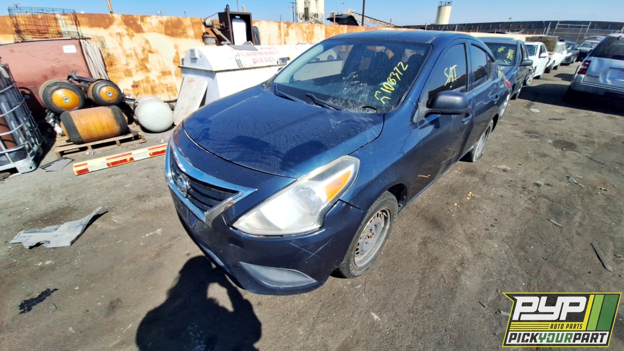 2015 NISSAN VERSA partes disponibles