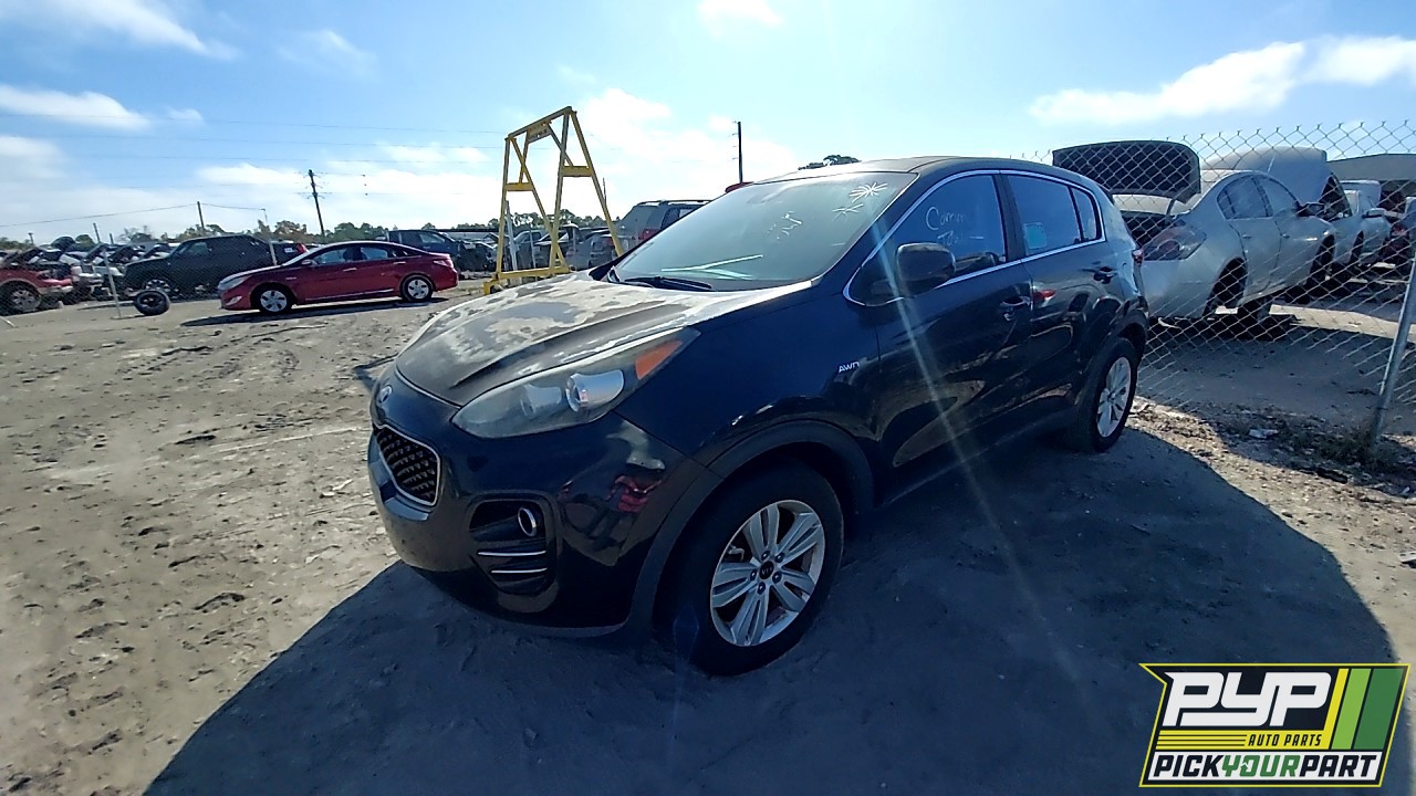 2017 KIA SPORTAGE available for parts