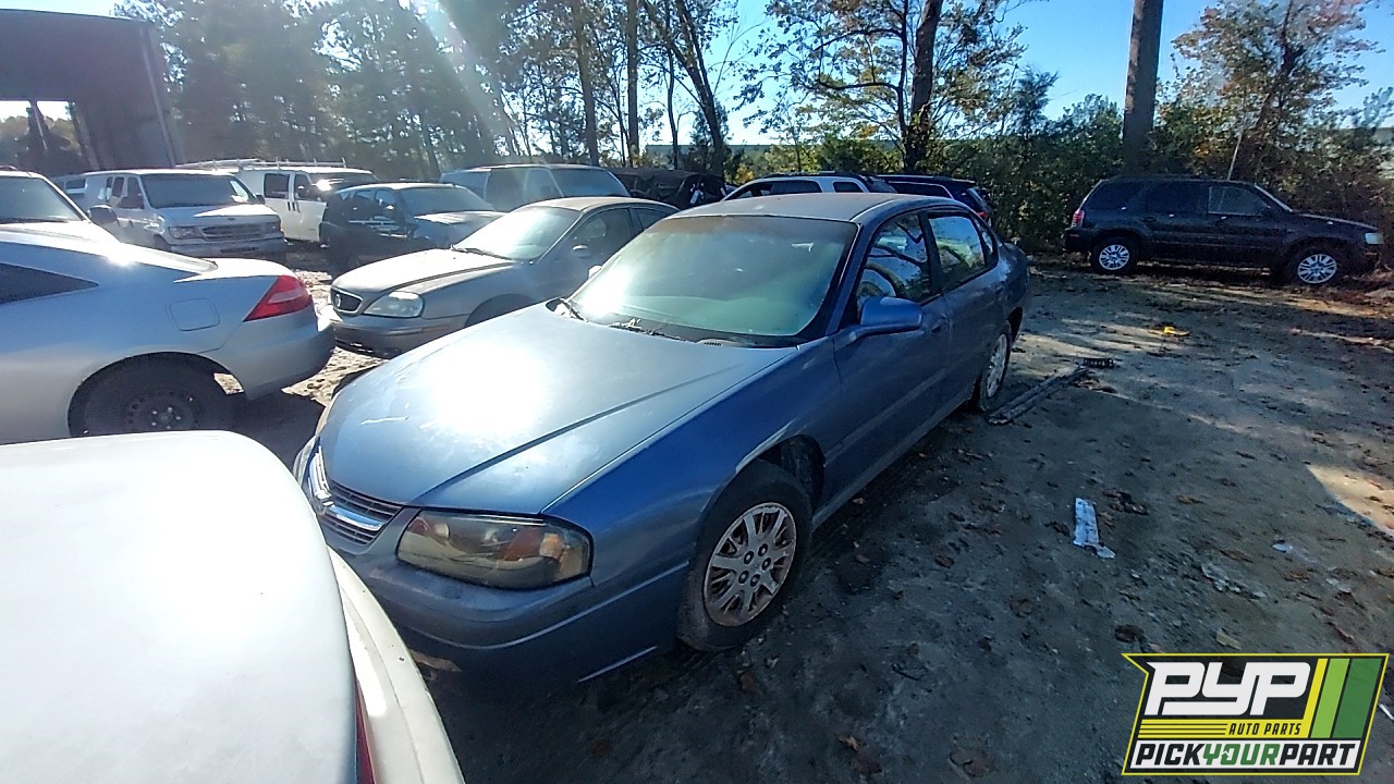 2000 CHEVROLET IMPALA partes disponibles