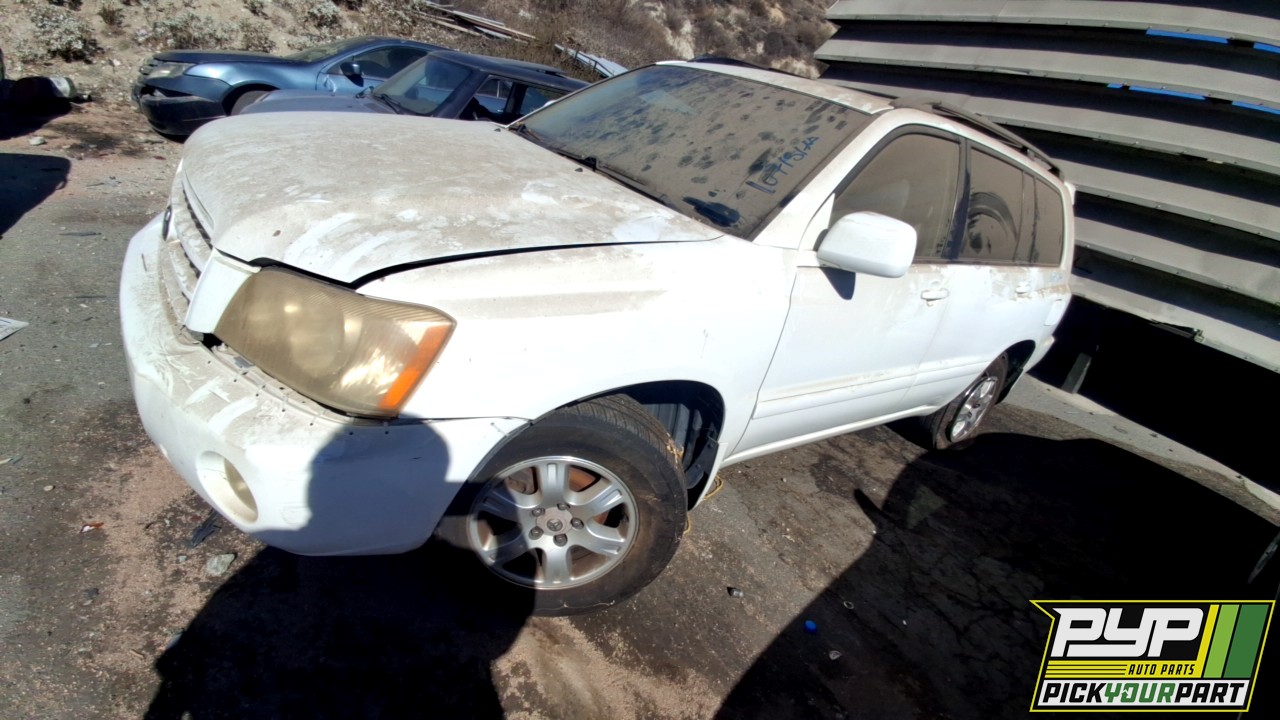 2003 TOYOTA HIGHLANDER available for parts