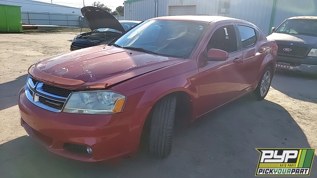 2013 DODGE AVENGER partes disponibles