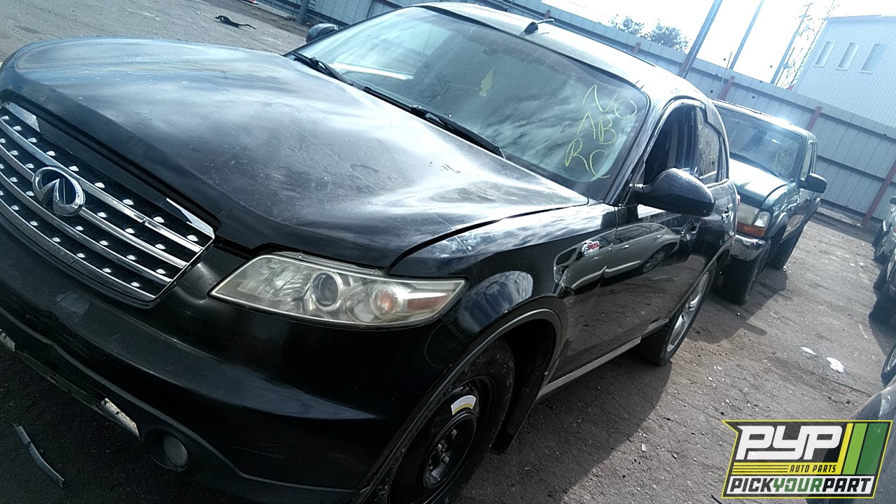 2008 INFINITI FX35 partes disponibles
