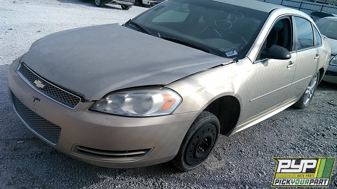 2012 CHEVROLET IMPALA partes disponibles
