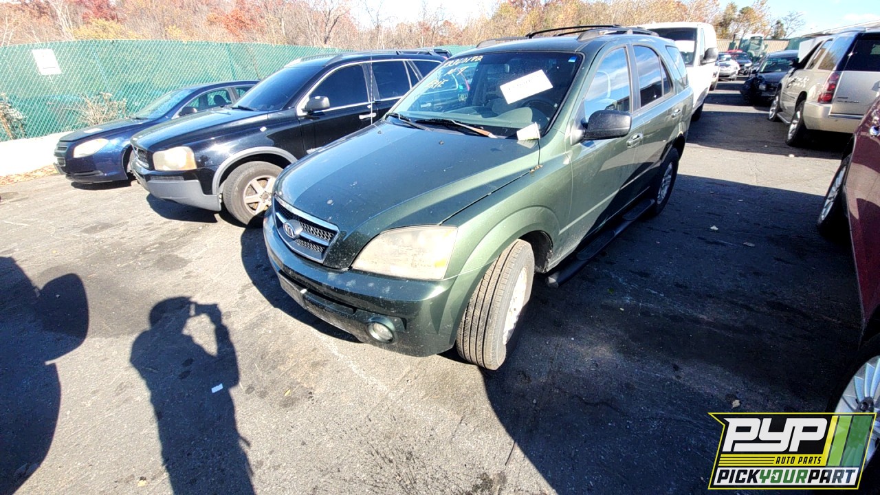 2006 KIA SORENTO partes disponibles