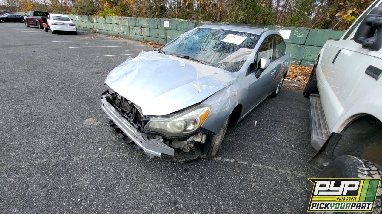 2013 SUBARU IMPREZA available for parts