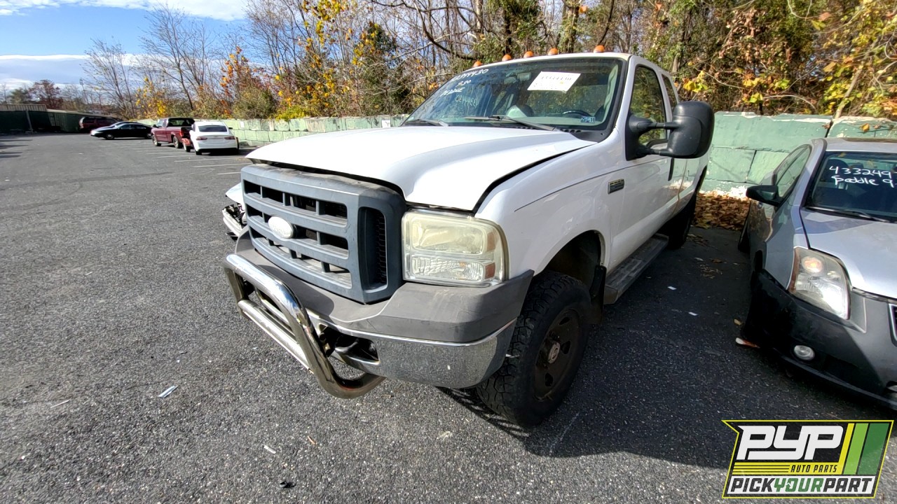 2006 FORD F-350 SUPER DUTY partes disponibles