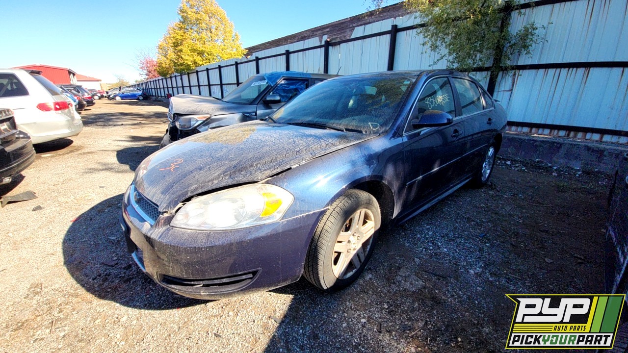 2012 CHEVROLET IMPALA partes disponibles