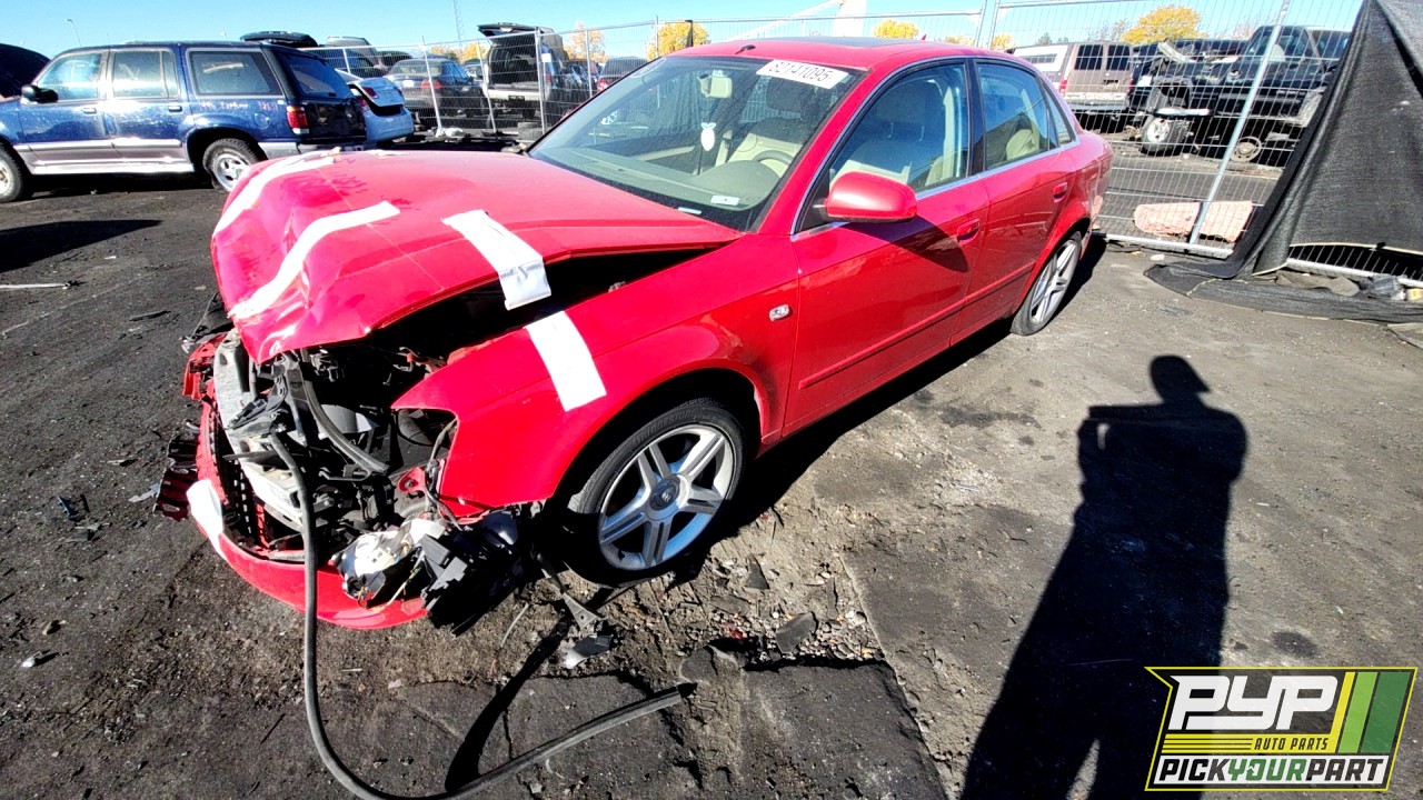 2007 AUDI A4 QUATTRO available for parts