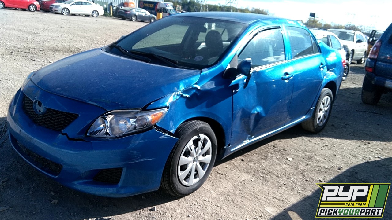 2010 TOYOTA COROLLA partes disponibles
