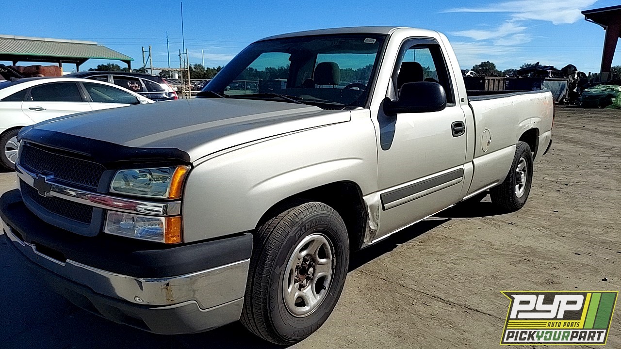 2004 CHEVROLET SILVERADO 1500 partes disponibles