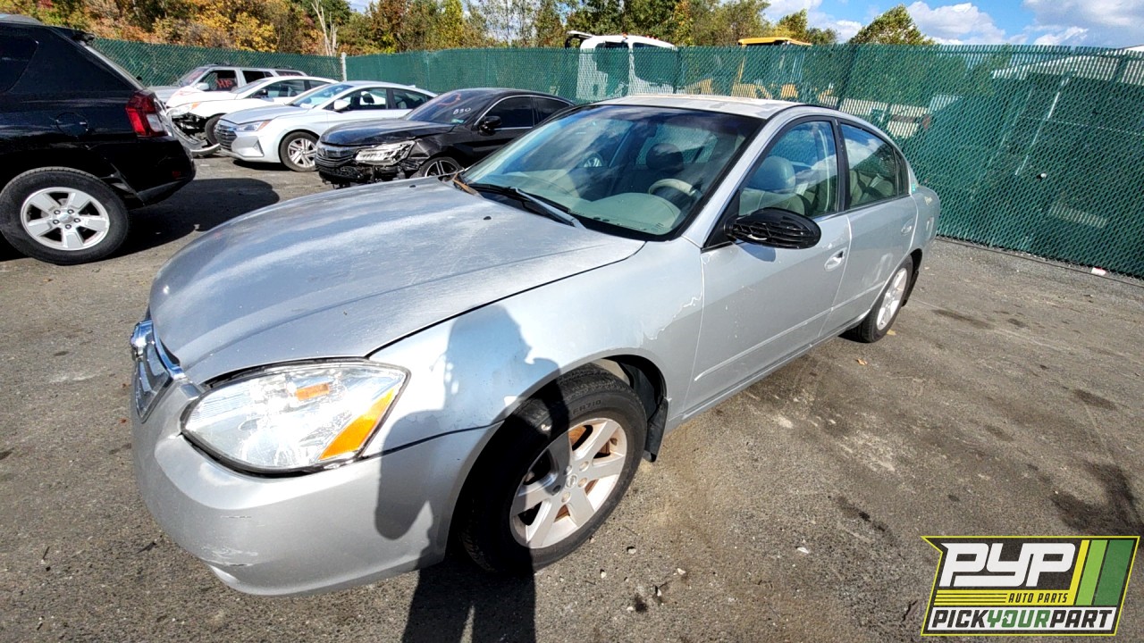 2003 NISSAN ALTIMA partes disponibles