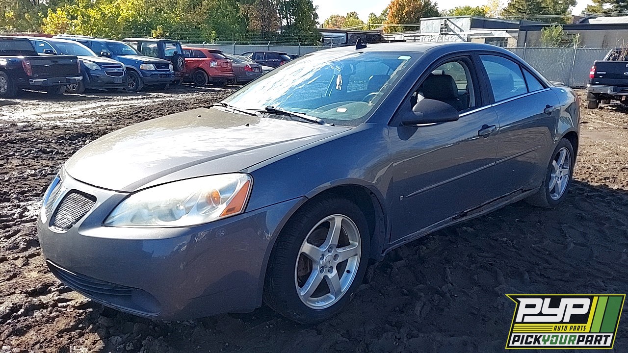 2008 PONTIAC G6 partes disponibles