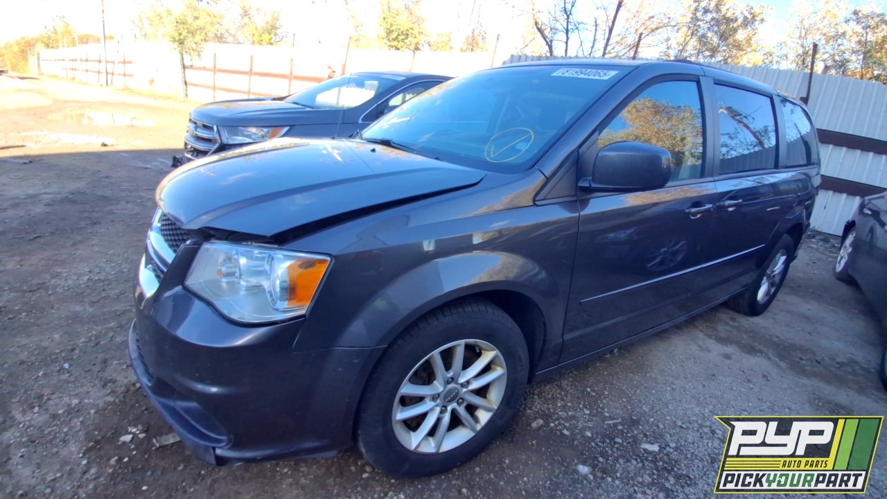 2016 DODGE GRAND CARAVAN partes disponibles