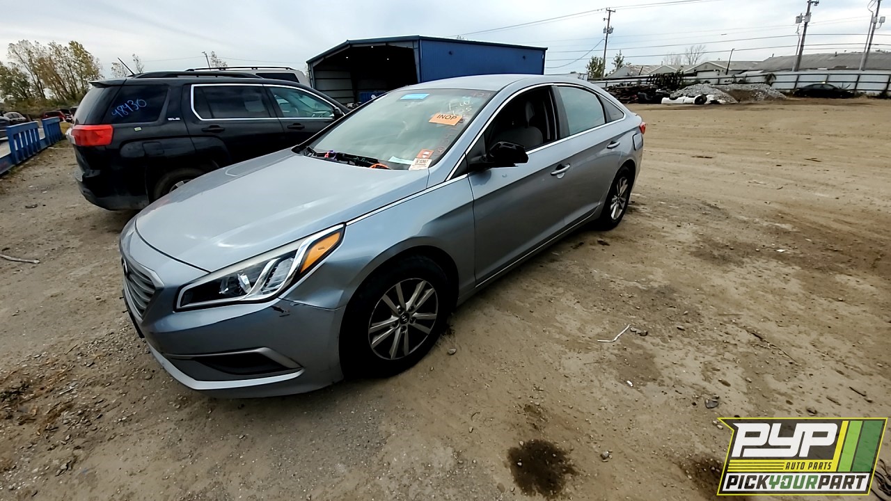 2016 HYUNDAI SONATA partes disponibles