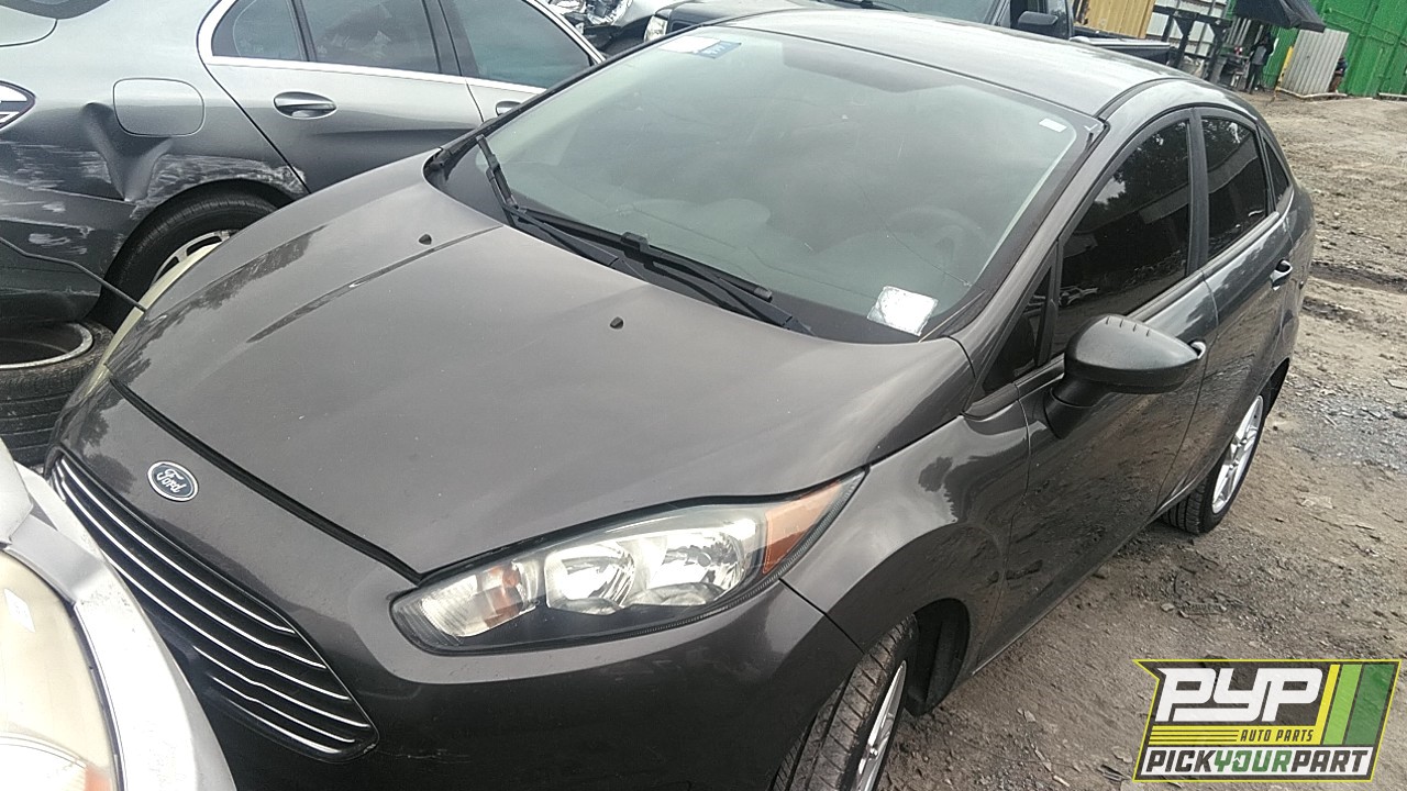 2018 FORD FIESTA partes disponibles