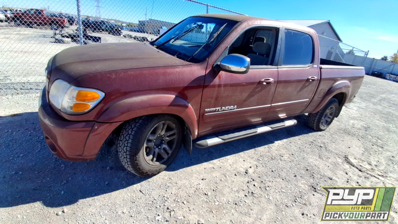 2004 TOYOTA TUNDRA partes disponibles