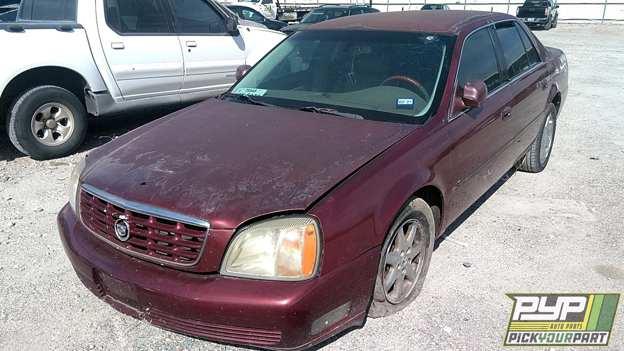 2001 CADILLAC DEVILLE partes disponibles