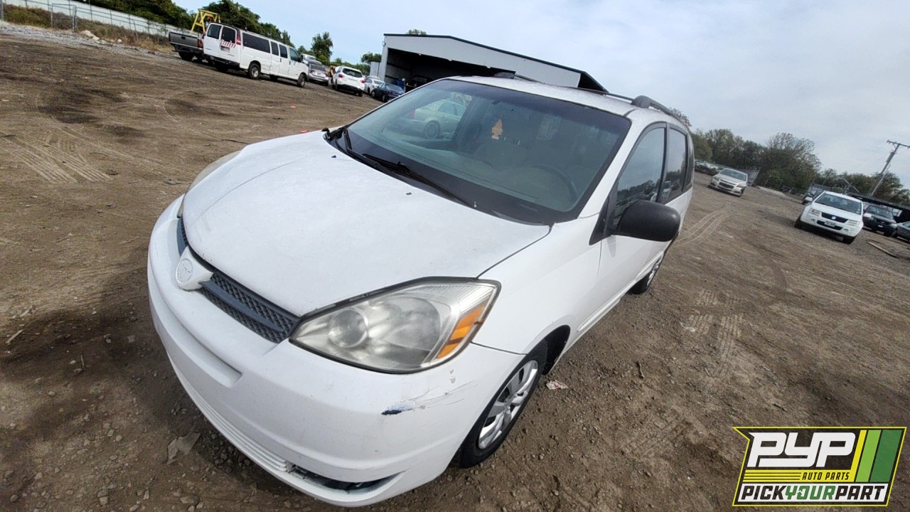 2005 TOYOTA SIENNA partes disponibles