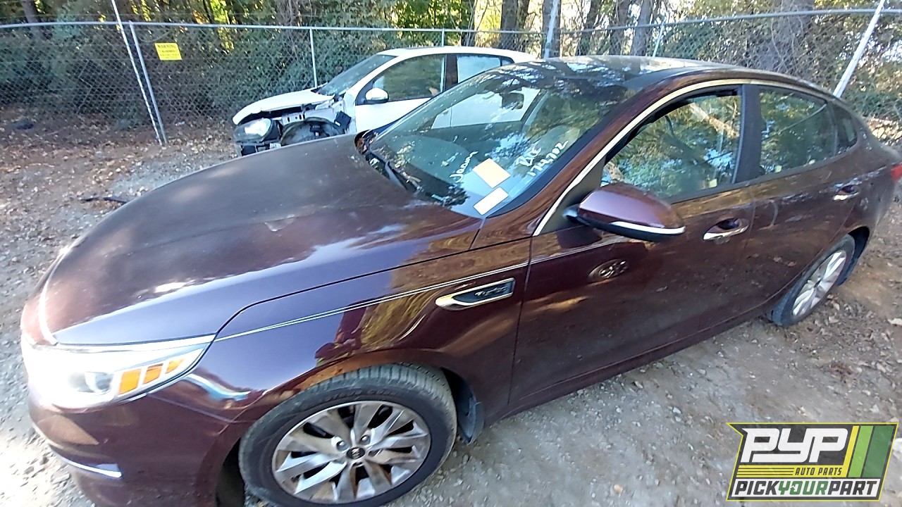 2016 KIA OPTIMA partes disponibles