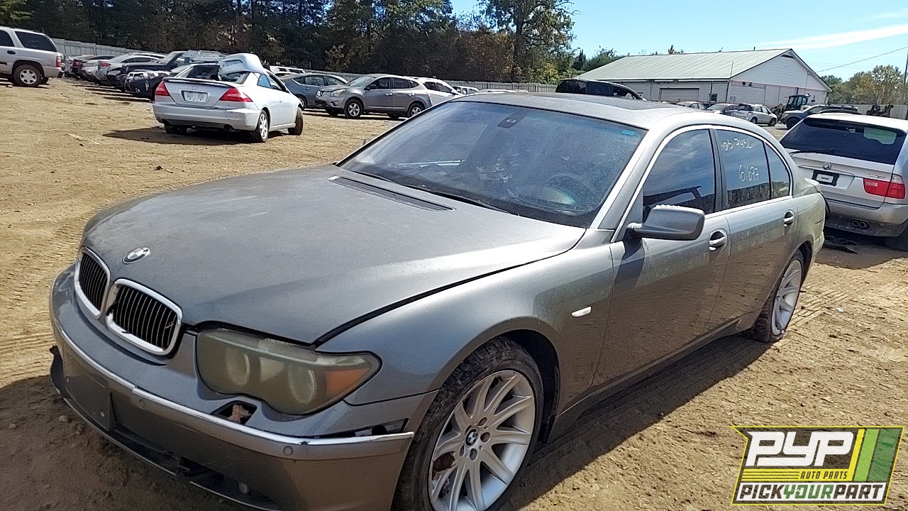 2005 BMW 745LI partes disponibles