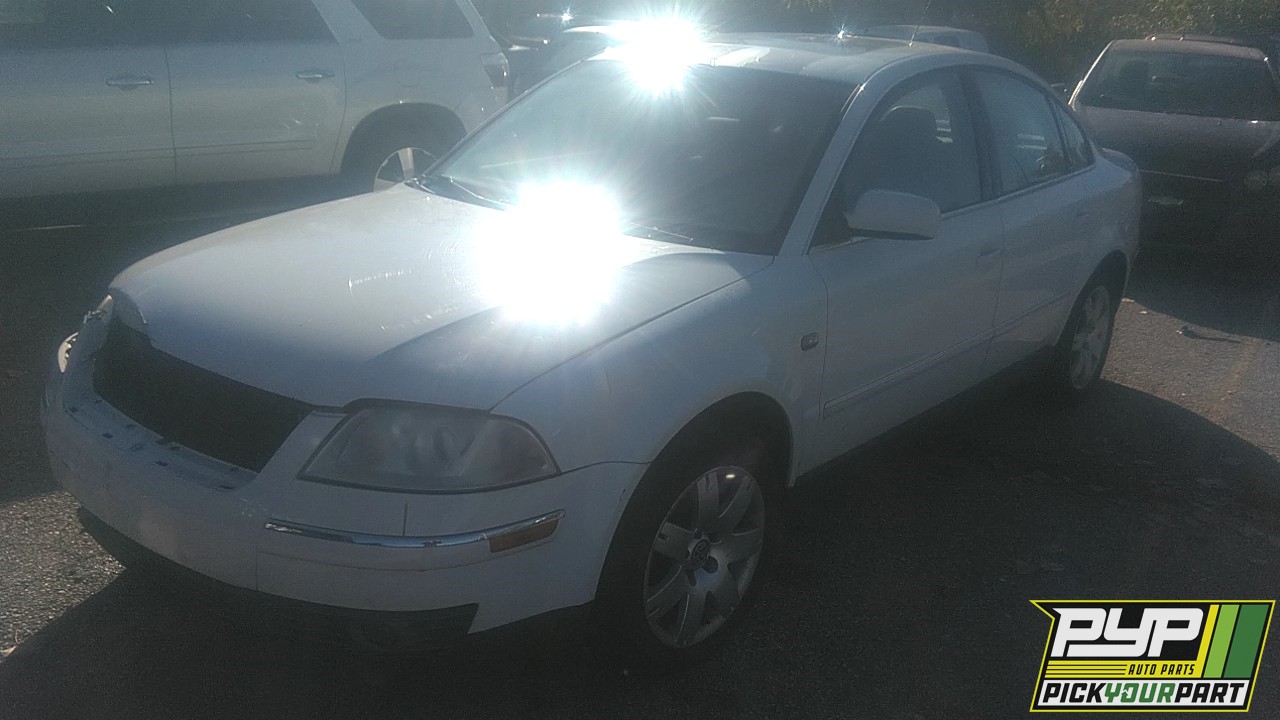 2002 VOLKSWAGEN PASSAT available for parts