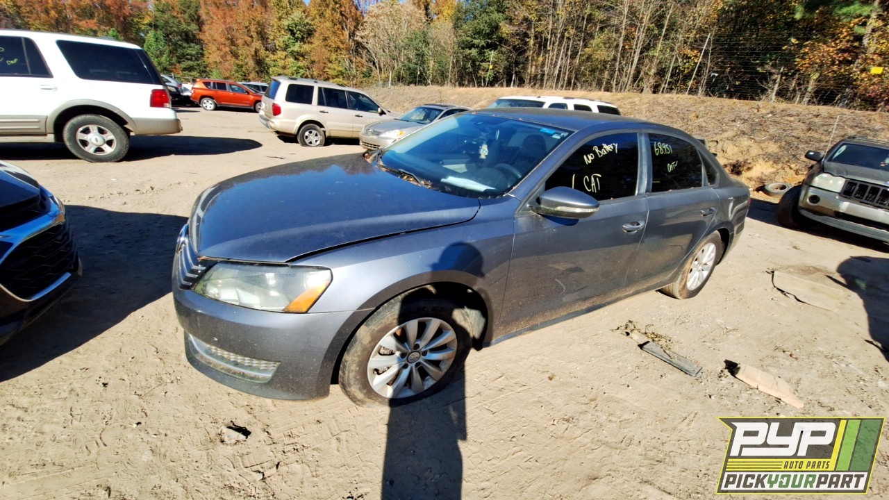 2012 VOLKSWAGEN PASSAT available for parts