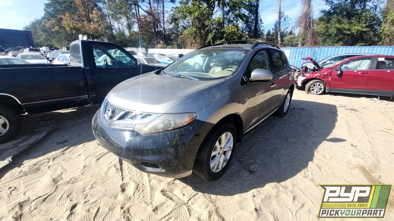 2011 NISSAN MURANO partes disponibles