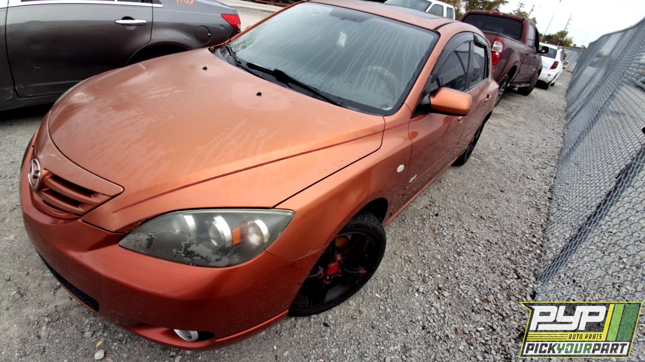 2005 MAZDA 3 partes disponibles
